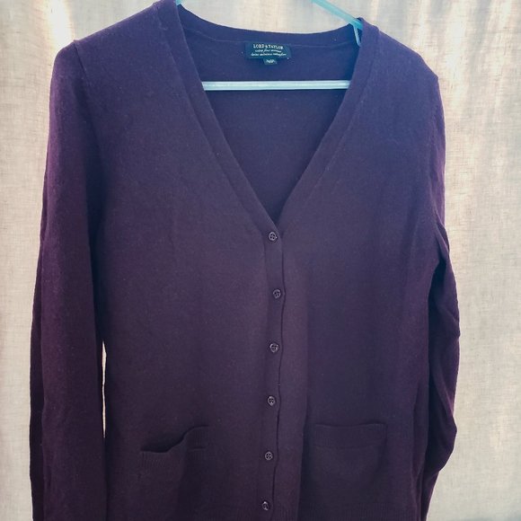 Merino Wool Cardigan - Picture 1 of 2